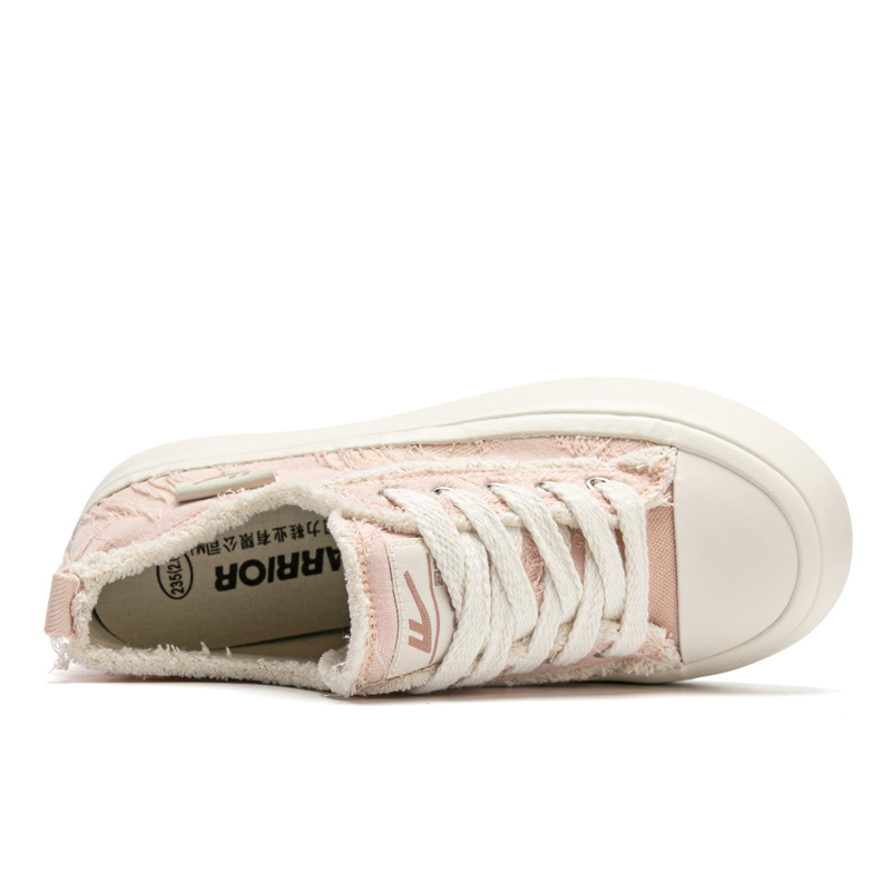 (W) Warrior Canvas Low 'Pink Patchwork' 圖 4