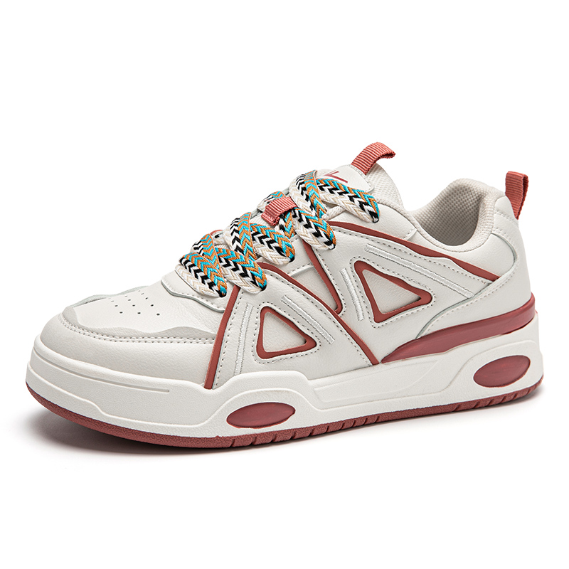 Lookbook (W) Warrior Kanvas Rendah 'Retro Hong Kong Krim Karat Merah' WXY(S)-2812L02