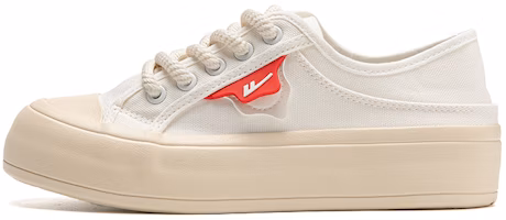 (Women) Warrior Canvas Low 'Retro Thick Sole White' WXY-E877MJ01 (Women) Warrior Canvas Low 'Retro Thick Sole White' WXY-E877MJ01