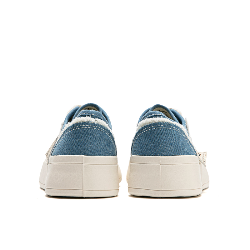 (W) Warrior Canvas Low 'Simple Blue' 圖 5