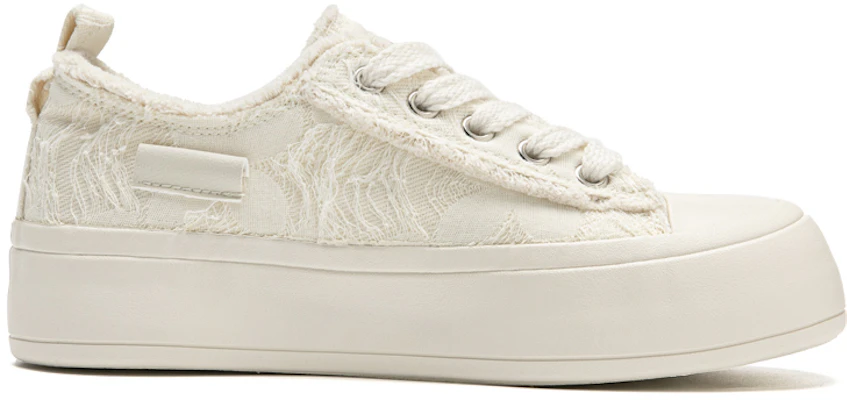 (W) Warrior Canvas Low 'Parche de Mezclilla Beige Lavado' WXY-F069MJ01 Order (W) Warrior Canvas Low 'Parche de Mezclilla Beige Lavado' WXY-F069MJ01