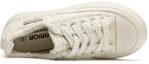 Shop (W) Warrior Canvas Low 'Parche de Mezclilla Beige Lavado' WXY-F069MJ01
