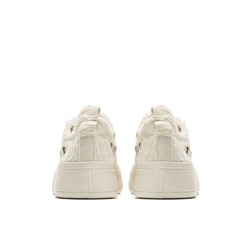 (W) Warrior Canvas Low 'Washed Denim Patchwork Beige' 圖 5