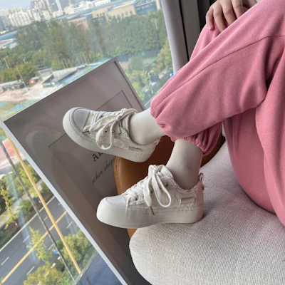 (W) Warrior Canvas Low 'Parche de Mezclilla Beige Lavado' WXY-F069MJ01 Cheap (W) Warrior Canvas Low 'Parche de Mezclilla Beige Lavado' WXY-F069MJ01