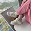 Cheap (W) Warrior Canvas Low 'Parche de Mezclilla Beige Lavado' WXY-F069MJ01