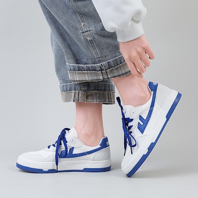 (W) 워리어 캔버스 로우 '화이트 블루' (Warrior Keombeoseu Rou 'Hwaiteu Beulru') WXY-D203G01 Details for (W) 워리어 캔버스 로우 '화이트 블루' (Warrior Keombeoseu Rou 'Hwaiteu Beulru') WXY-D203G01