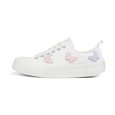 (W) Warrior Canvas Low 'White Pink'
