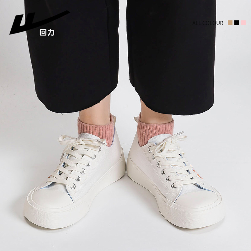 (W) Warrior Canvas Low 'White Pink' 圖 8