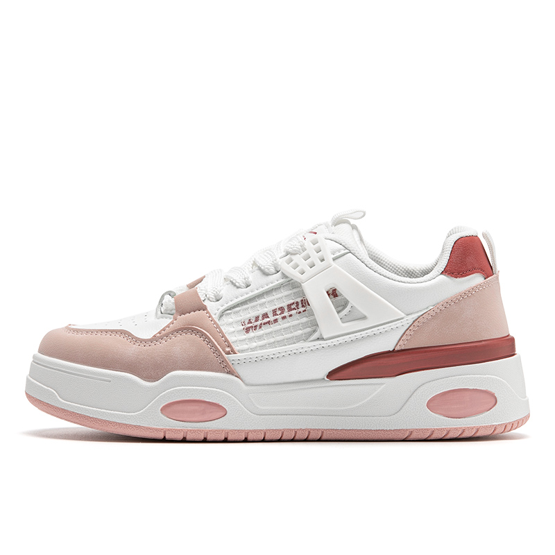(W) Warrior Canvas Low 'White Pink'