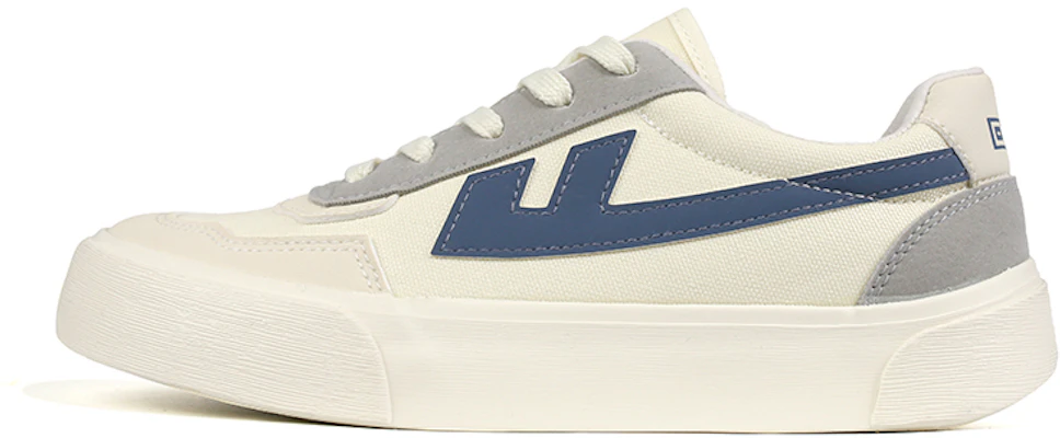 (W) Warrior Canvas Low Retro 'Beige Abu-abu Biru' WXY-D171G01 Buy (W) Warrior Canvas Low Retro 'Beige Abu-abu Biru' WXY-D171G01