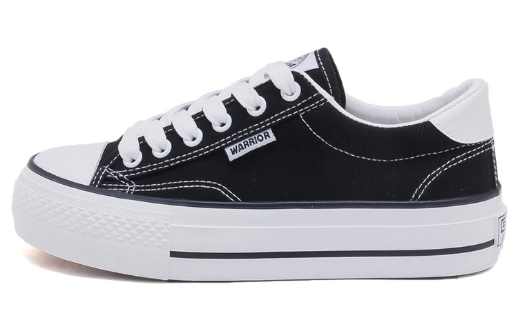(Women) Warrior Canvas Platform 'Black' WXY-A946MJ03