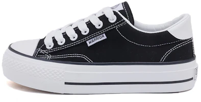 (Women) Warrior Canvas Platform 'Black' WXY-A946MJ03 (Women) Warrior Canvas Platform 'Black' WXY-A946MJ03