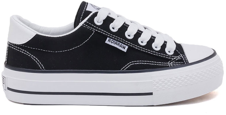 (Women) Warrior Canvas Platform 'Black' WXY-A946MJ03 Order (Women) Warrior Canvas Platform 'Black' WXY-A946MJ03
