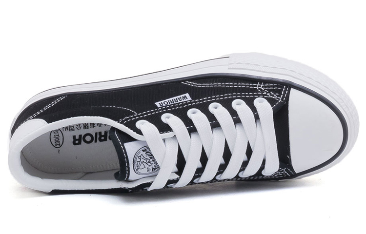 Lookbook (W) Warrior Kanvas Platform 'Hitam' WXY-A946MJ03