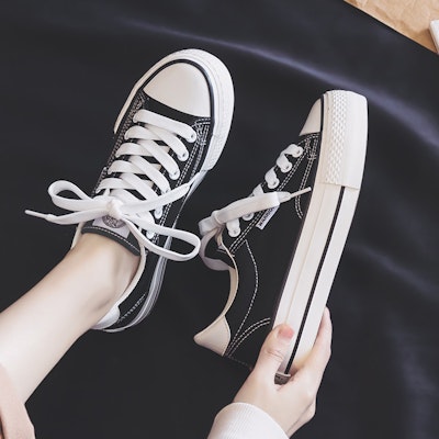 (Women) Warrior Canvas Platform 'Black' WXY-A946MJ03 Purchase (Women) Warrior Canvas Platform 'Black' WXY-A946MJ03