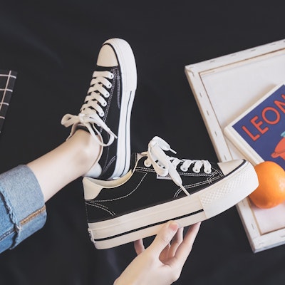 (Women) Warrior Canvas Platform 'Black' WXY-A946MJ03 Details for (Women) Warrior Canvas Platform 'Black' WXY-A946MJ03