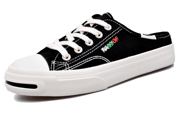 Order 回力戰士 半拖帆布鞋 女款 黑色