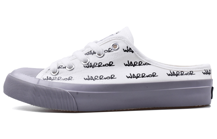 Buy (W) Slip-On Canvas Guerrier ''Blanc Noir Imprimé'' WXY-A901T01