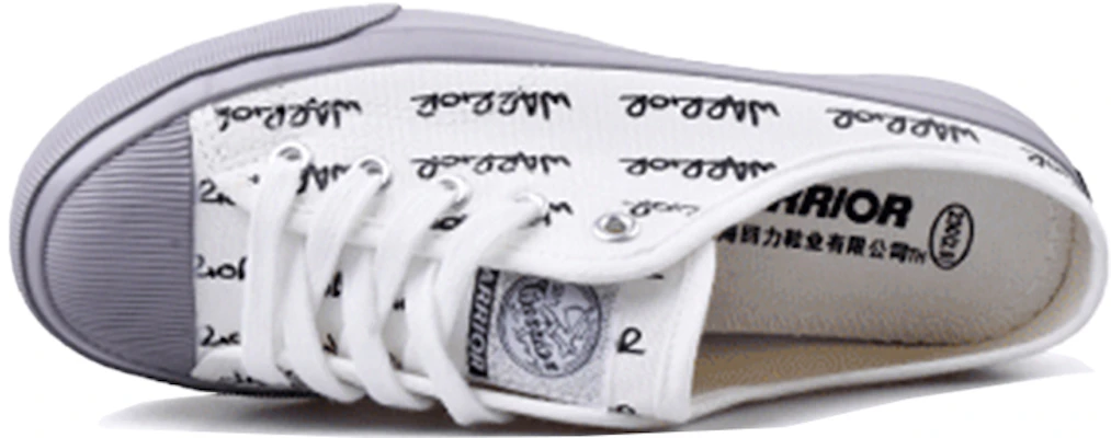 (W) Slip-On Canvas Guerrier ''Blanc Noir Imprimé'' WXY-A901T01 Shop (W) Slip-On Canvas Guerrier ''Blanc Noir Imprimé'' WXY-A901T01