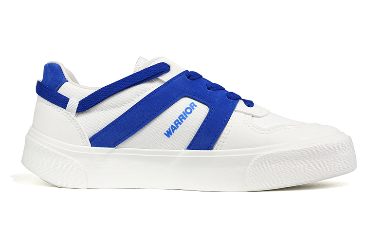 (W) Warrior Canvas Sneaker 'White Blue' 圖 2