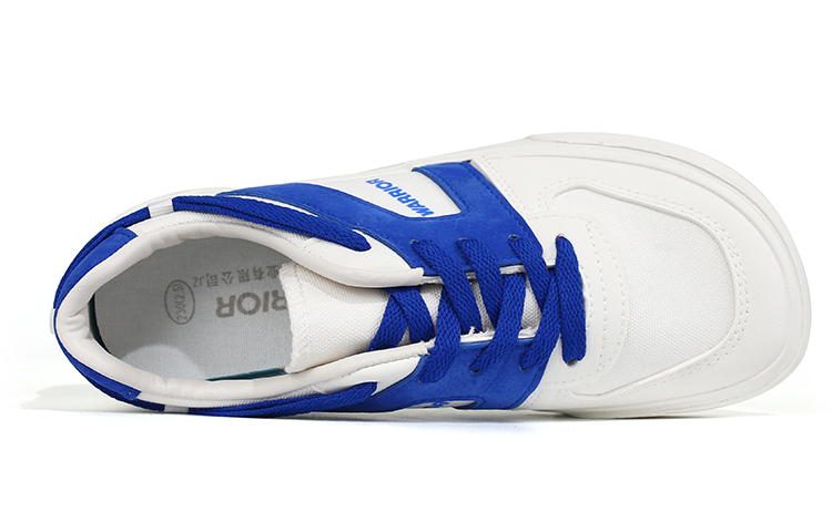 (W) Warrior Canvas Sneaker 'White Blue' 圖 3