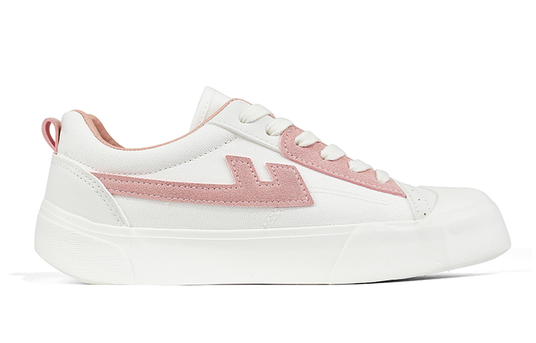 (W) Warrior Canvas Sneaker 'White Pink' 圖 2