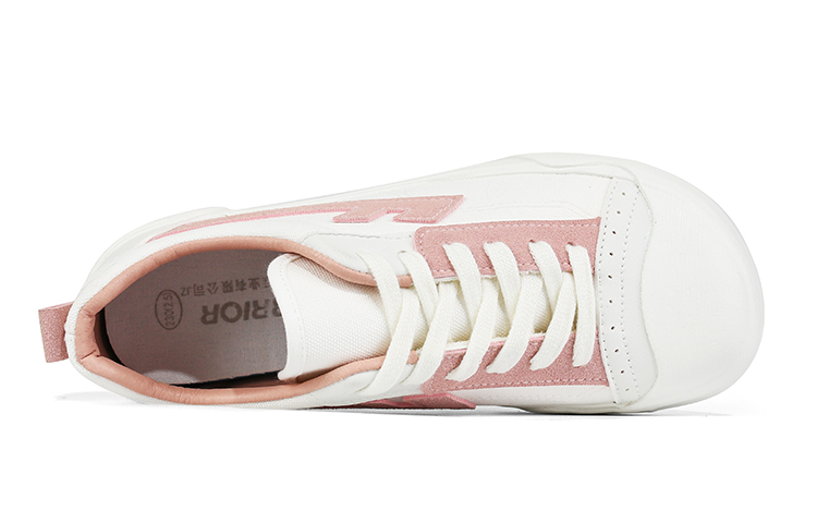 (W) Warrior Canvas Sneaker 'White Pink' 圖 3