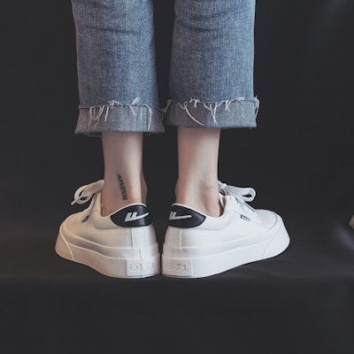 (W) Sneakers Kanvas Warrior 'Putih Serbaguna' WXY-C287MJ01 4