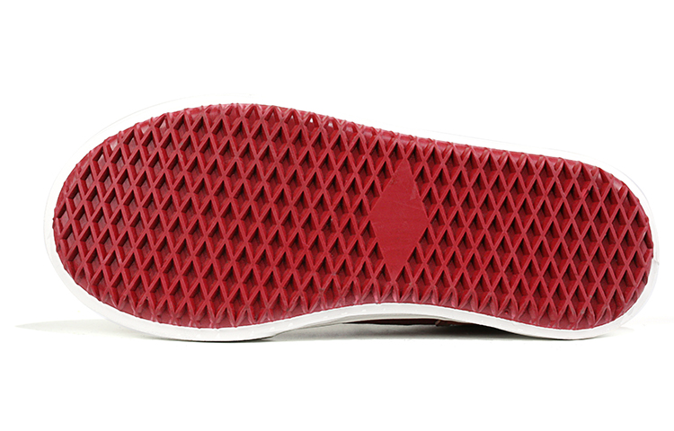 (W) Warrior Canvas Sneakers 'White Brown Deep Red' 圖 5