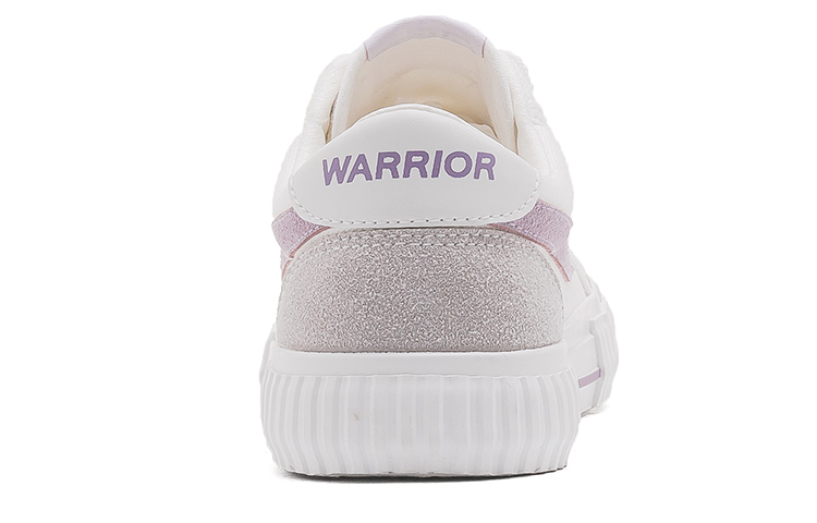 (W) Warrior Canvas Sneakers 'White Purple' 圖 4