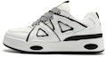Buy (W) Sepatu Kanvas Rendah Warrior 'Hong Kong Retro Hitam Putih' WXY(S)-2812L01