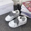 Sizing (W) Sepatu Kanvas Rendah Warrior 'Hong Kong Retro Hitam Putih' WXY(S)-2812L01