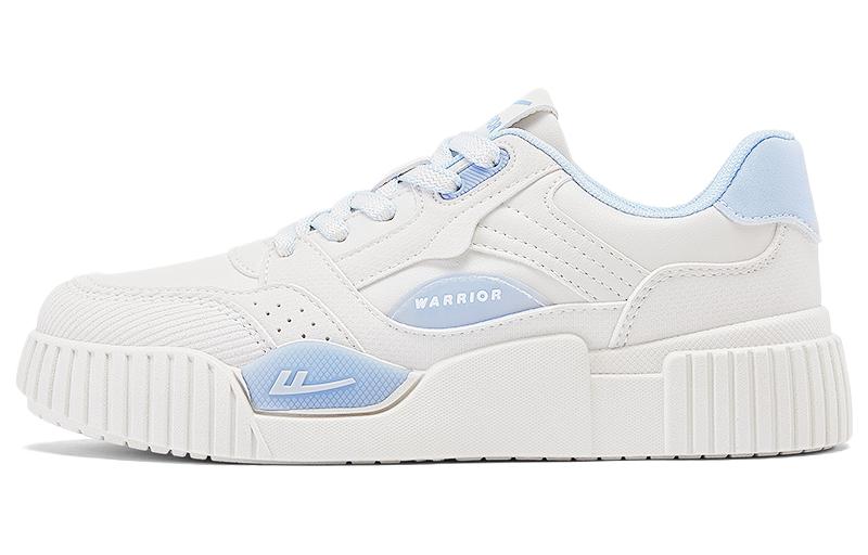 (Women) Warrior Canvas Thick-sole Casual 'Beige Blue' WBN(JS)-129702