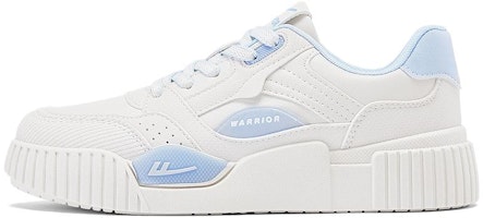 (Women) Warrior Canvas Thick-sole Casual 'Beige Blue' WBN(JS)-129702 (Women) Warrior Canvas Thick-sole Casual 'Beige Blue' WBN(JS)-129702
