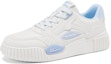 Order (W) Warrior Kasut Kanvas Tebal 'Beige Blue' Santai WBN(JS)-129702