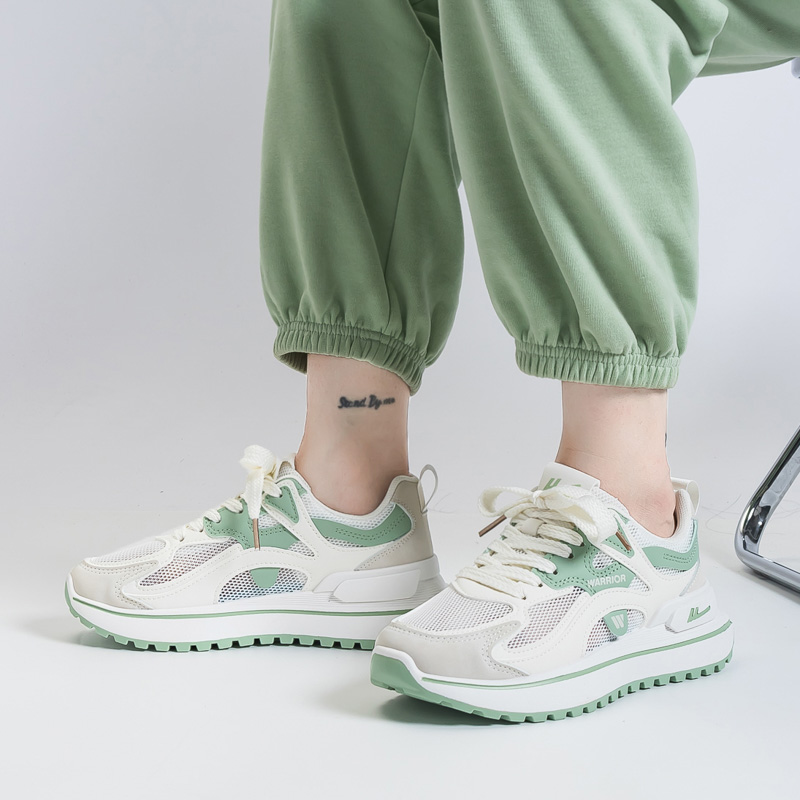 Details for (W) 勇士休闲低帮 '白绿色' WXY(S)-2341Z-106