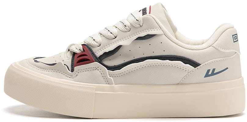 (W) Warrior Classic Low 'Beige Deep Blue' Sepatu Sneakers WXY-E406MJ03 Buy (W) Warrior Classic Low 'Beige Deep Blue' Sepatu Sneakers WXY-E406MJ03