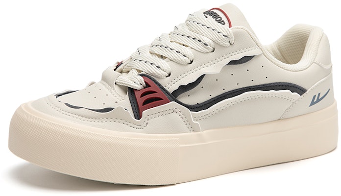 (W) Warrior Classic Low 'Beige Deep Blue' Sepatu Sneakers WXY-E406MJ03 Lookbook (W) Warrior Classic Low 'Beige Deep Blue' Sepatu Sneakers WXY-E406MJ03