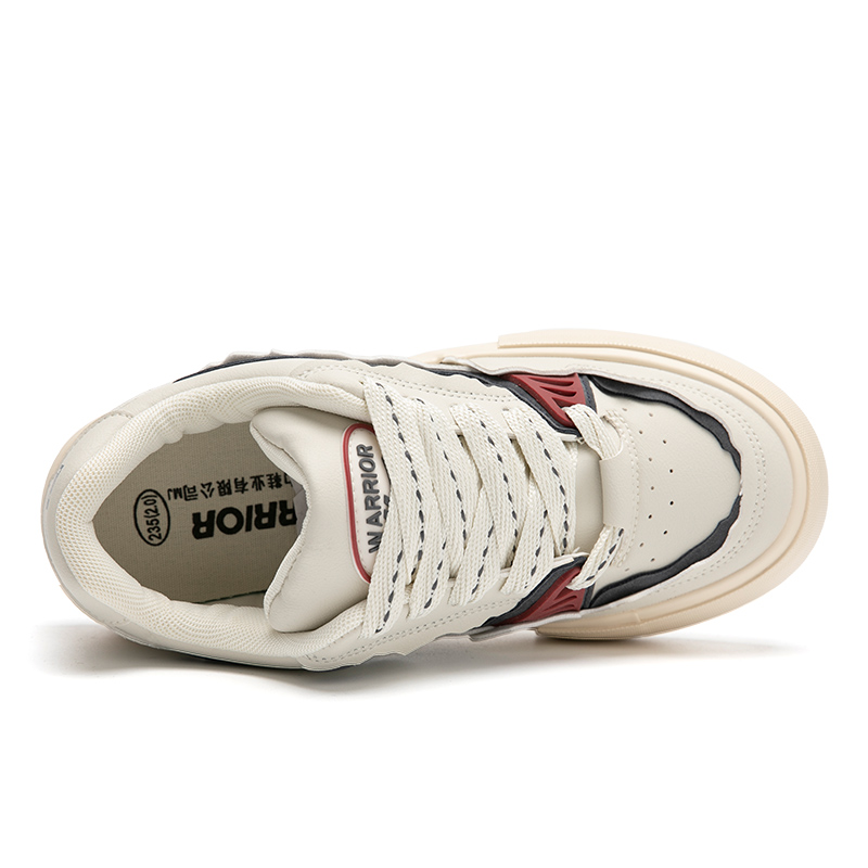 Shop (W) Warrior Classic Low 'Beige Deep Blue' Sepatu Sneakers WXY-E406MJ03