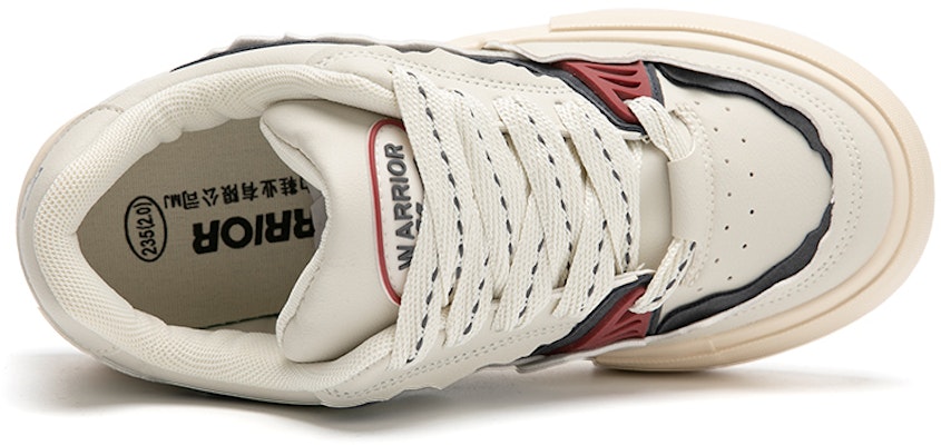 (W) Warrior Classic Low 'Beige Deep Blue' Sepatu Sneakers WXY-E406MJ03 Shop (W) Warrior Classic Low 'Beige Deep Blue' Sepatu Sneakers WXY-E406MJ03