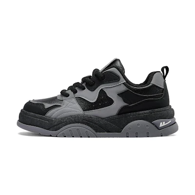 (W) Warrior Classic Low 'Black Grey'