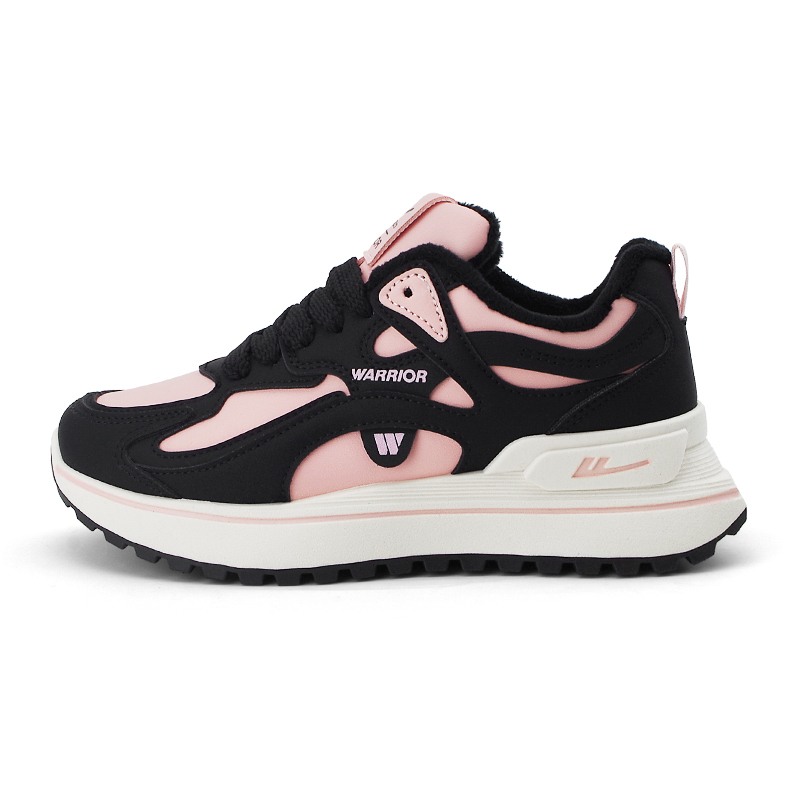 (W) Warrior Classic Mid 'Beige Black Pink'