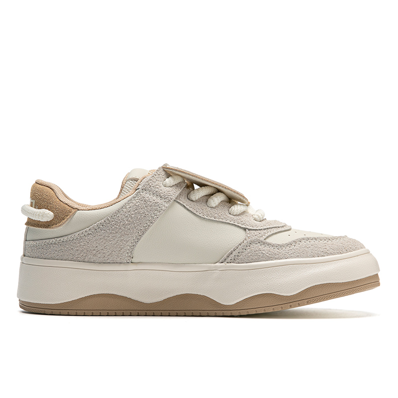 Order (W) Warrior Classic Retro 'Beige Patchwork' Sepatu Olahraga Retro Beige WXY-F019MJ02