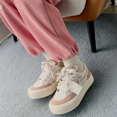 (W) Warrior Cloud Sailing Series Low 'Beige Rosa' WXY-E535MJ01 1
