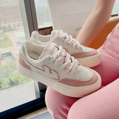 (W) Warrior Cloud Sailing Series Low 'Beige Rosa' WXY-E535MJ01 2