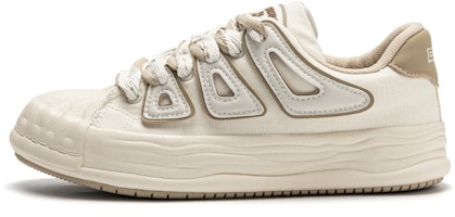 (Women) Warrior Deconstructed 'Beige Low-top' WXY-E482MJ03 (Women) Warrior Deconstructed 'Beige Low-top' WXY-E482MJ03