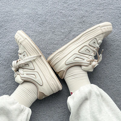 (W) Warrior Deconstructed ''Beige Low-top Sneaker'' WXY-E482MJ03 3