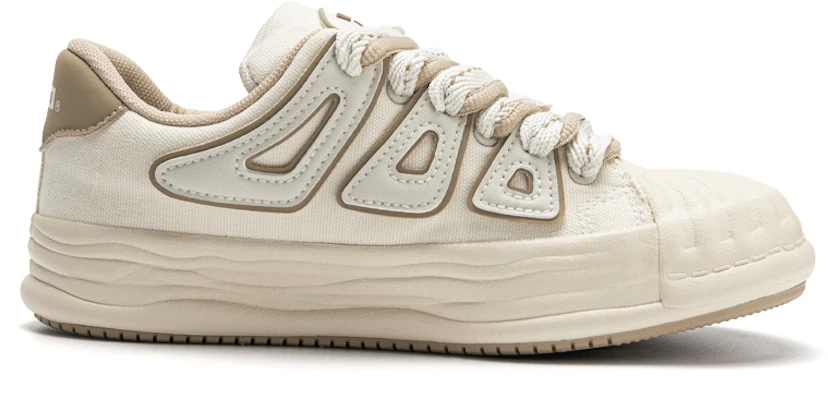 (W) Warrior Deconstructed ''Beige Low-top Sneaker'' WXY-E482MJ03 Order (W) Warrior Deconstructed ''Beige Low-top Sneaker'' WXY-E482MJ03