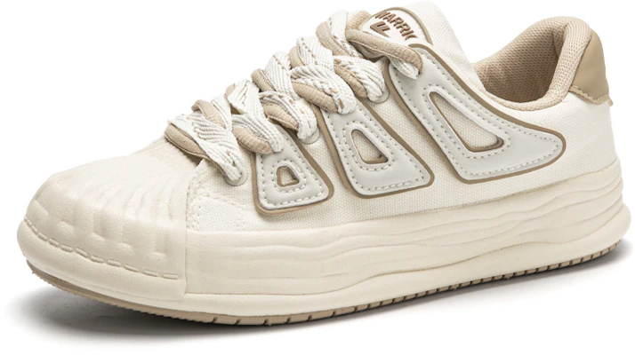(W) Warrior Deconstructed ''Beige Low-top Sneaker'' WXY-E482MJ03 Lookbook (W) Warrior Deconstructed ''Beige Low-top Sneaker'' WXY-E482MJ03
