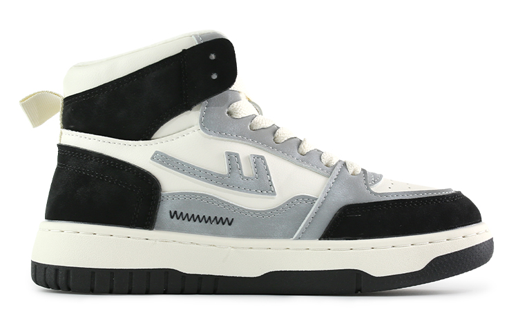 (W) Warrior High-Top 'Beige Grey Black' 圖 2